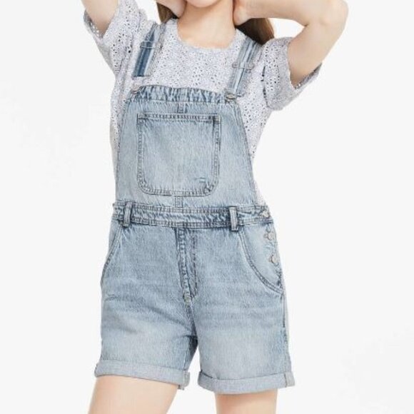 Jillian Harris Favourite Denim Overall Women's Size Extra Small BNWT - Picture 1 of 5